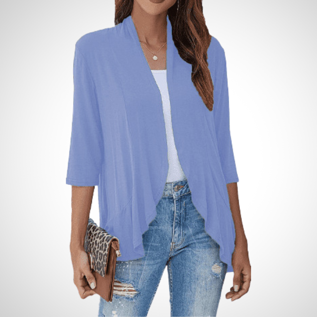 MIRIKIT™ – Avslappnad Sommar Öppen Cover-Up Kofta