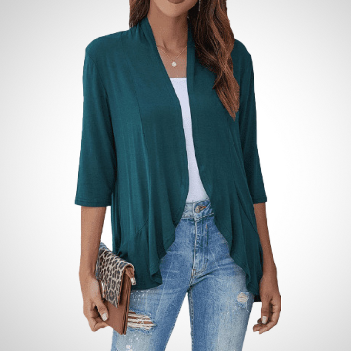 MIRIKIT™ – Avslappnad Sommar Öppen Cover-Up Kofta