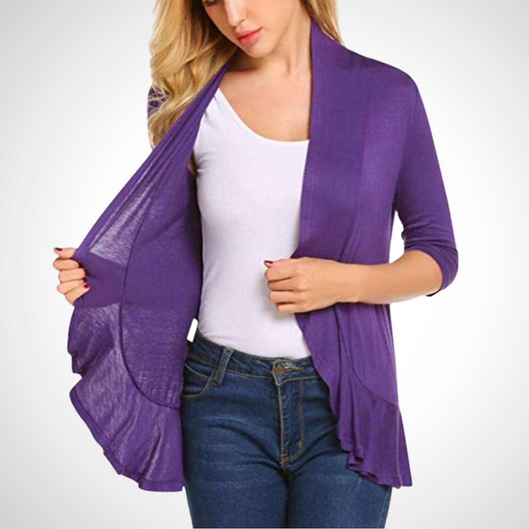 MIRIKIT™ – Avslappnad Sommar Öppen Cover-Up Kofta