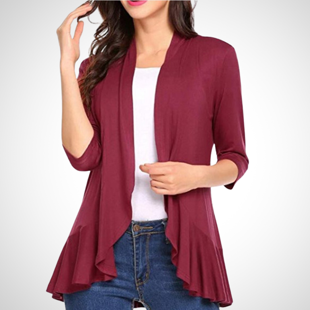MIRIKIT™ – Avslappnad Sommar Öppen Cover-Up Kofta