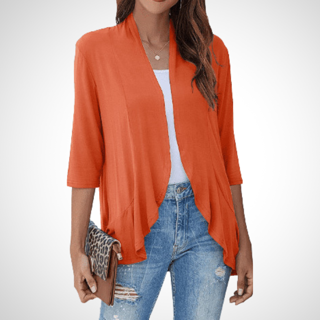 MIRIKIT™ – Avslappnad Sommar Öppen Cover-Up Kofta