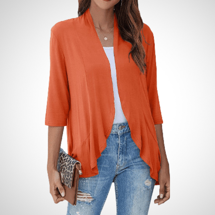 MIRIKIT™ – Avslappnad Sommar Öppen Cover-Up Kofta