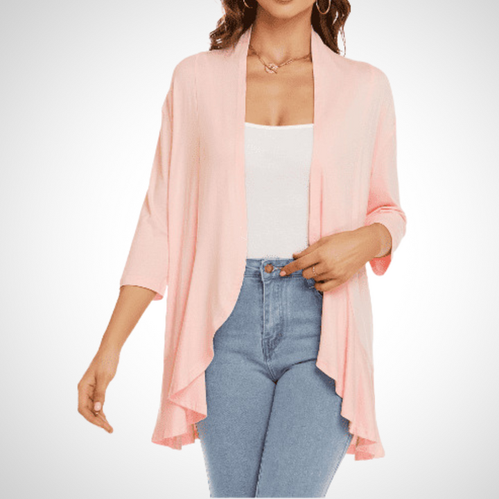 MIRIKIT™ – Avslappnad Sommar Öppen Cover-Up Kofta