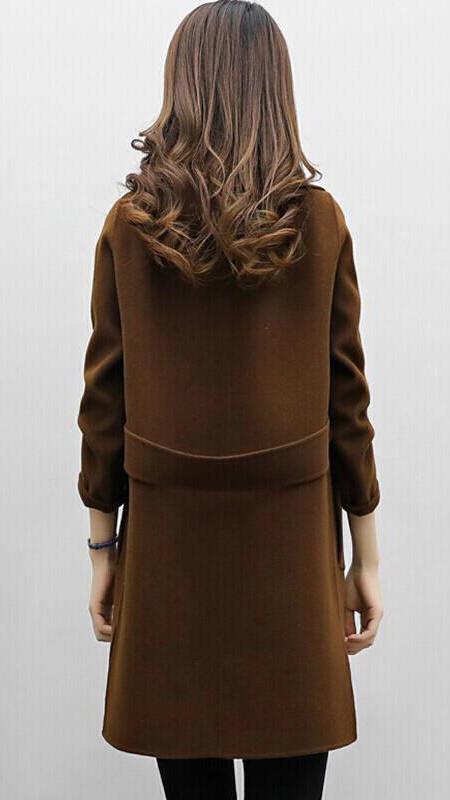 CELINA™ – Lång trenchcoat
