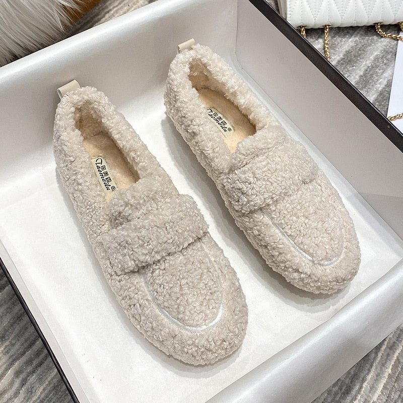 COCO™ | Mysiga Sherpa-loafers