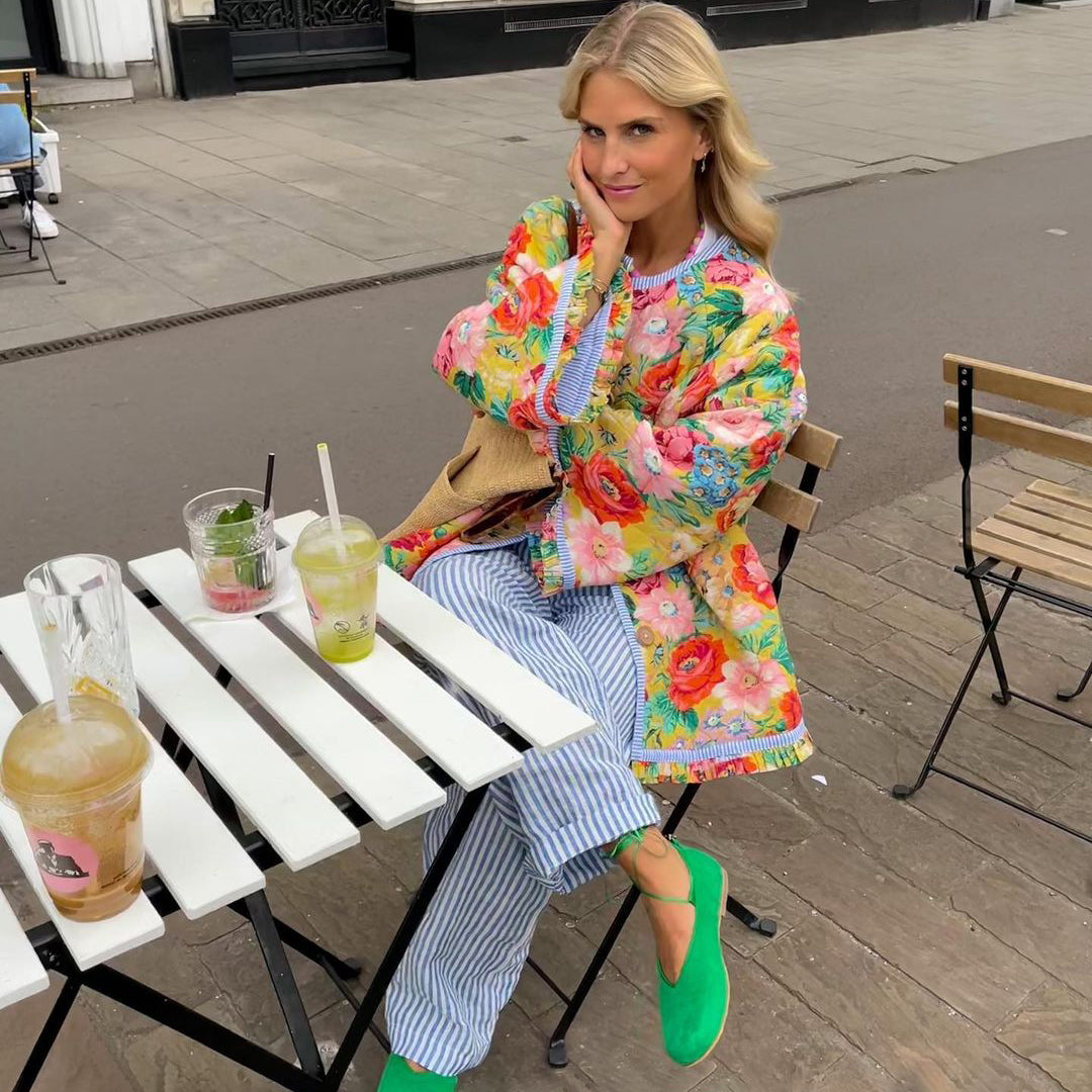 NICOLE™ – Trendig jacka med tryck