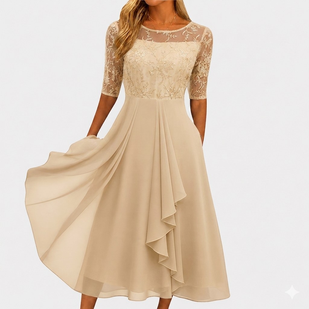 RHONDA – Elegant Spetsklänning