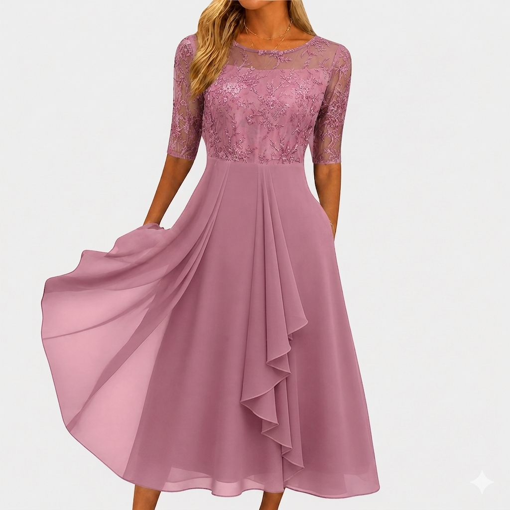 RHONDA – Elegant Spetsklänning