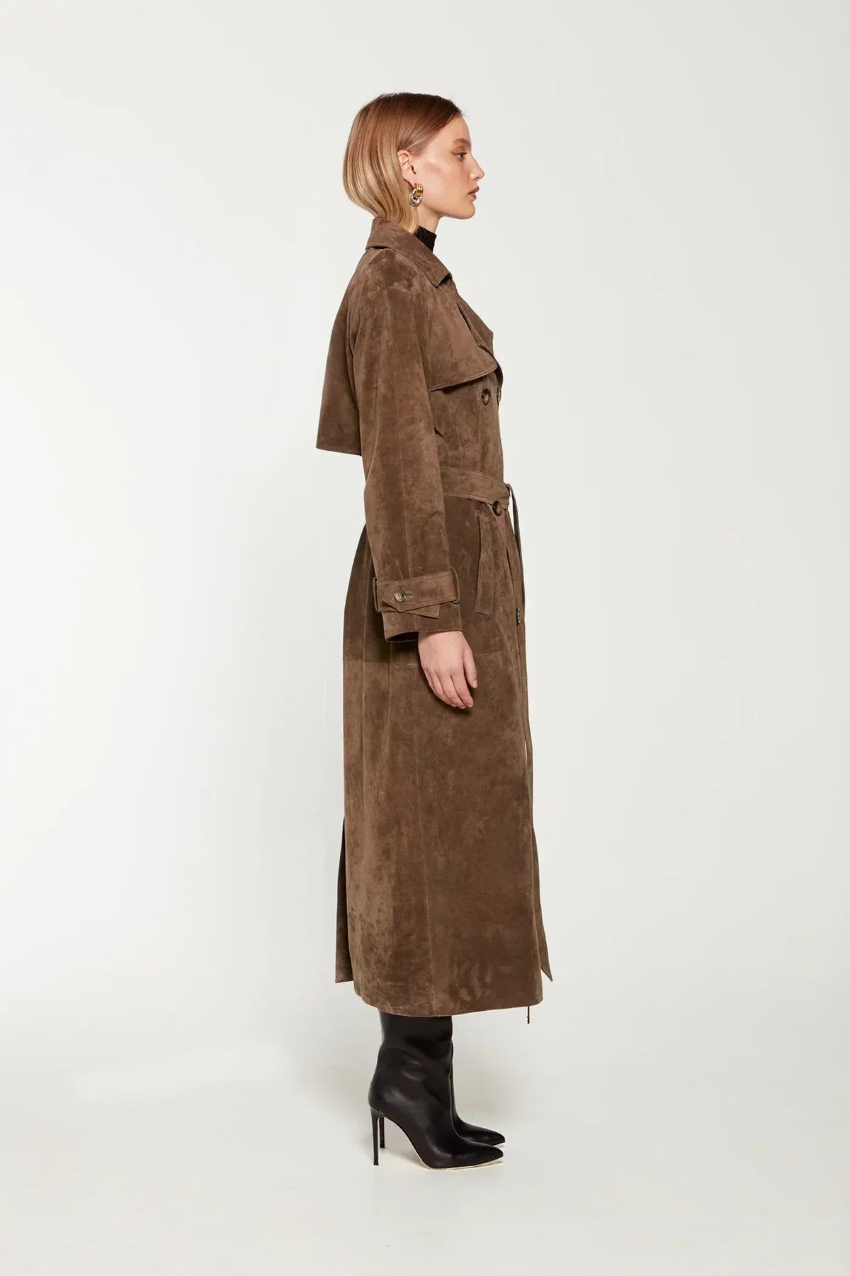 CHANTAL™ – Klassisk trenchcoat med skärp