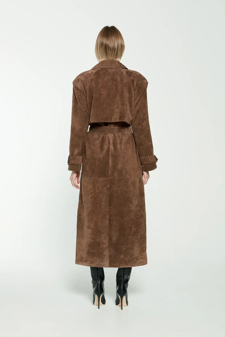 CHANTAL™ – Klassisk trenchcoat med skärp