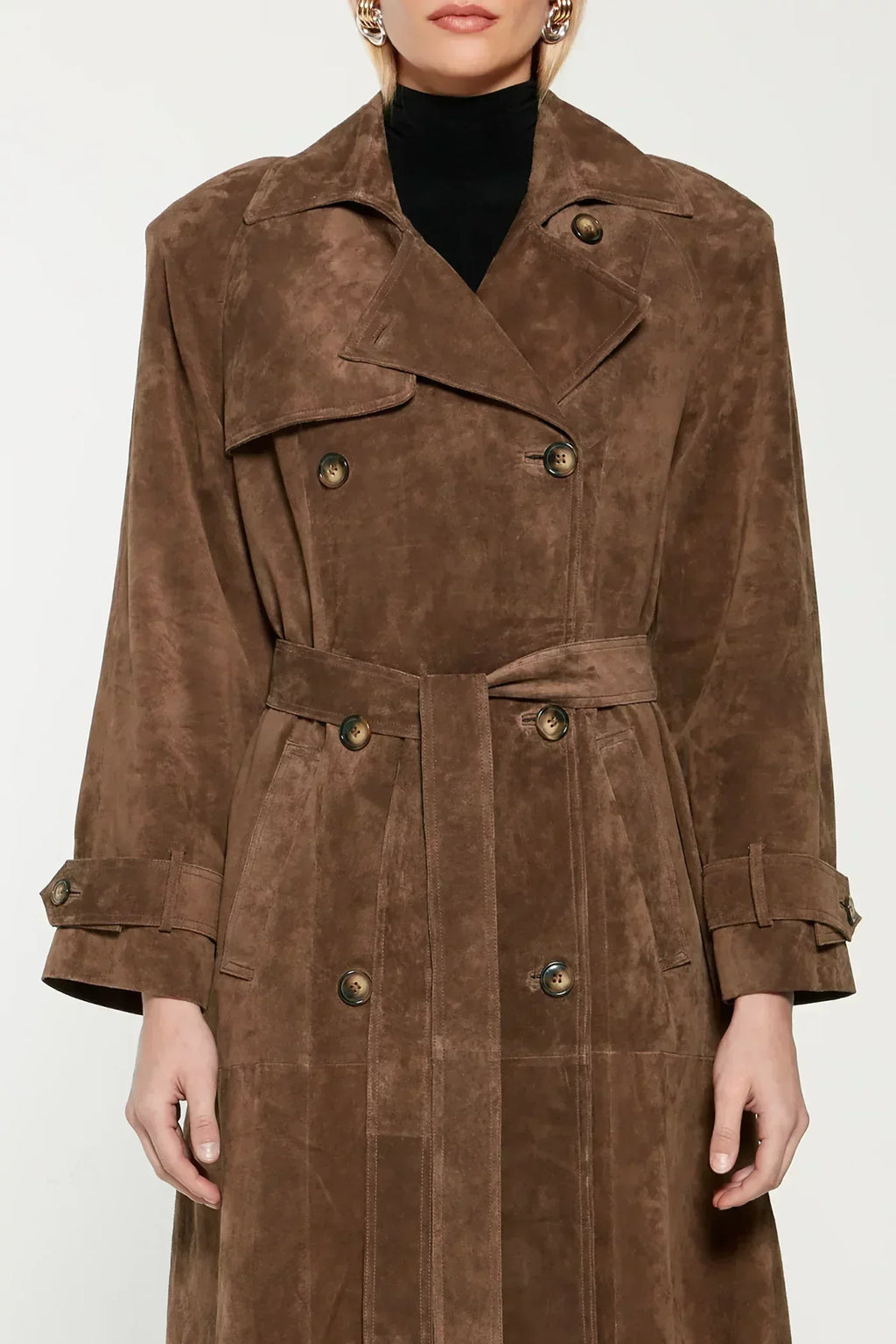 CHANTAL™ – Klassisk trenchcoat med skärp