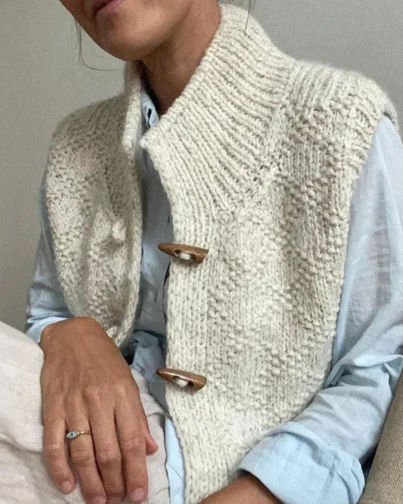 IVY™ - Klassisk Ärmlös Kofta