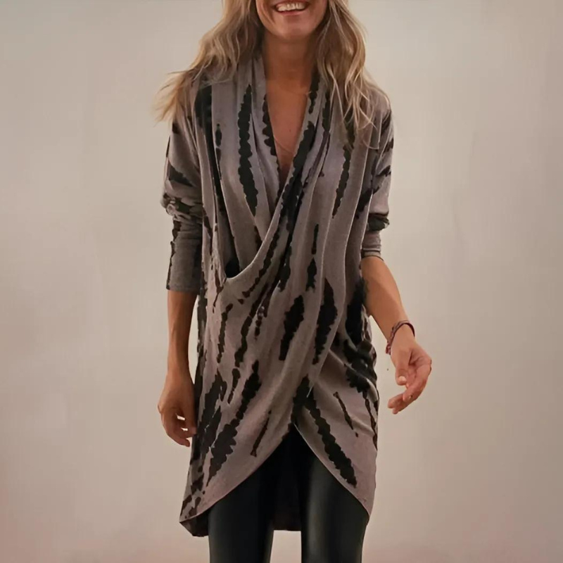 MARISSA™ |  Casual V-ringad Omlottopp