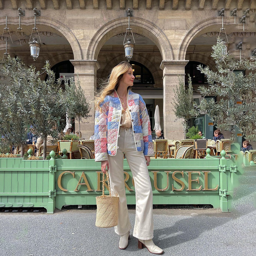 NICOLE™ – Trendig jacka med tryck