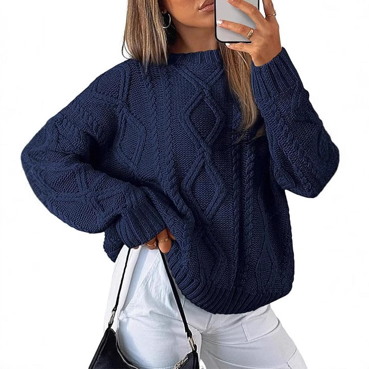 TONIA™ - Avslappnad Översized Långärmad Tröja