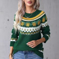 IYONNA™ - Vintage Rundhalsad Pumpapullover