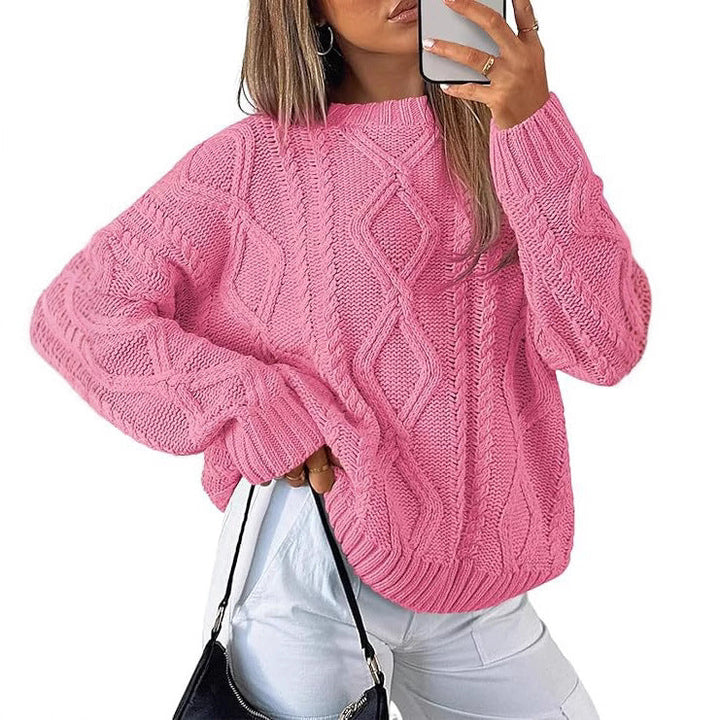 TONIA™ - Avslappnad Översized Långärmad Tröja