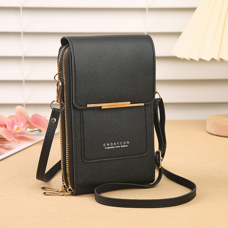 CORA™ - Stylish Mobile Phone Messenger Bag with Touch Screen