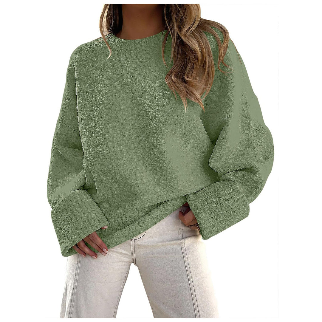 HALEY™ - Mysig Oversize Ludden Stickad Pullover