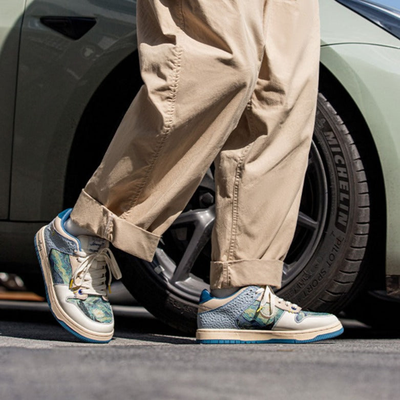 VAN GOGH™ | Sneakers Inspirerade av Stjärnnatten