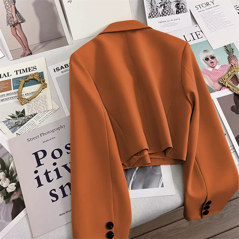 CORALIE™ – Sofistikerad croppad blazer