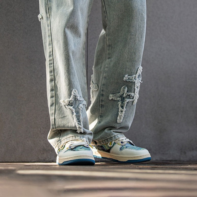 VAN GOGH™ | Sneakers Inspirerade av Stjärnnatten
