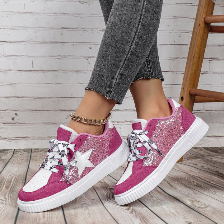 HAKO™ - Elegantda Snörda Lågskaftade Löparsneakers