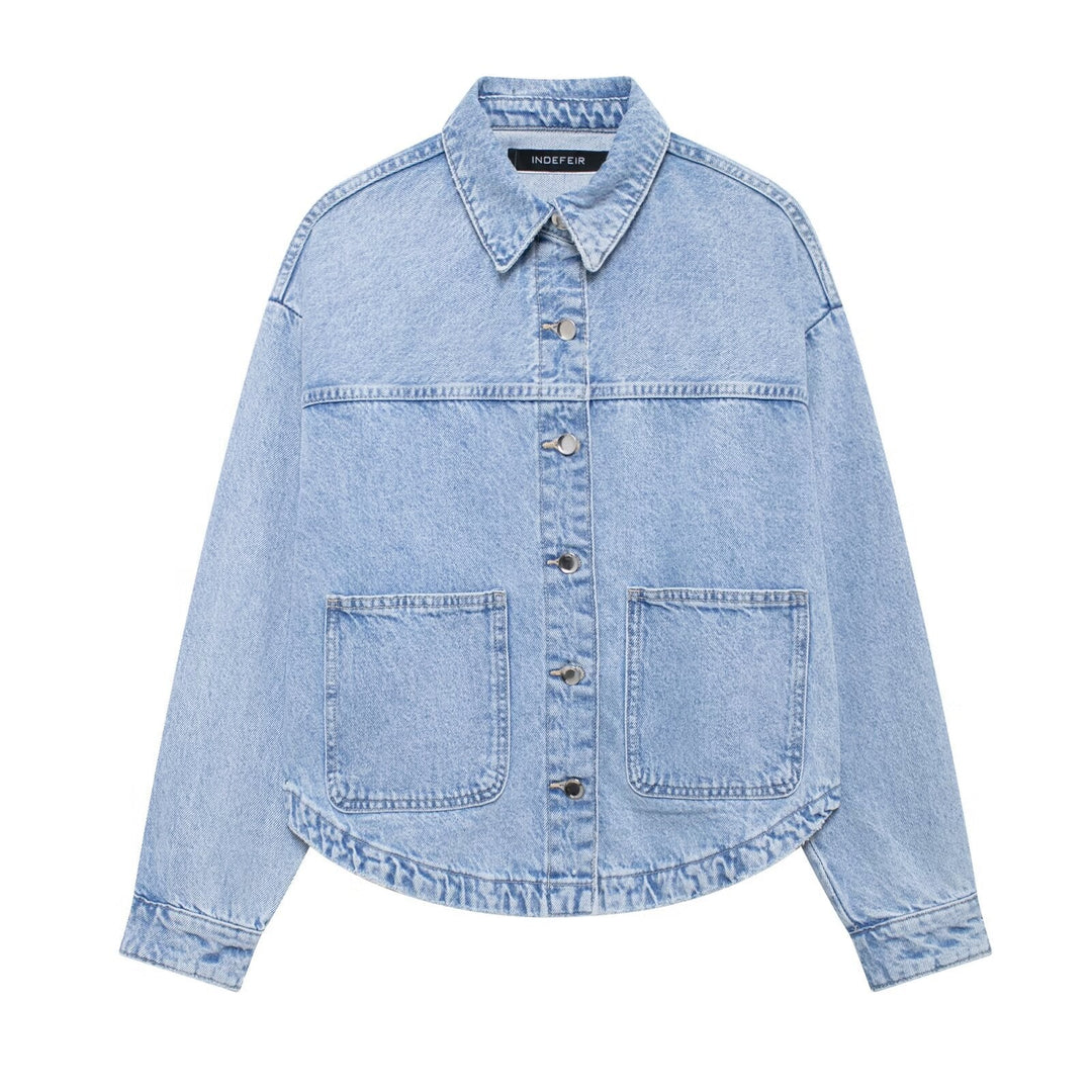 PALMA™ – Vardaglig oversize långärmad jacka