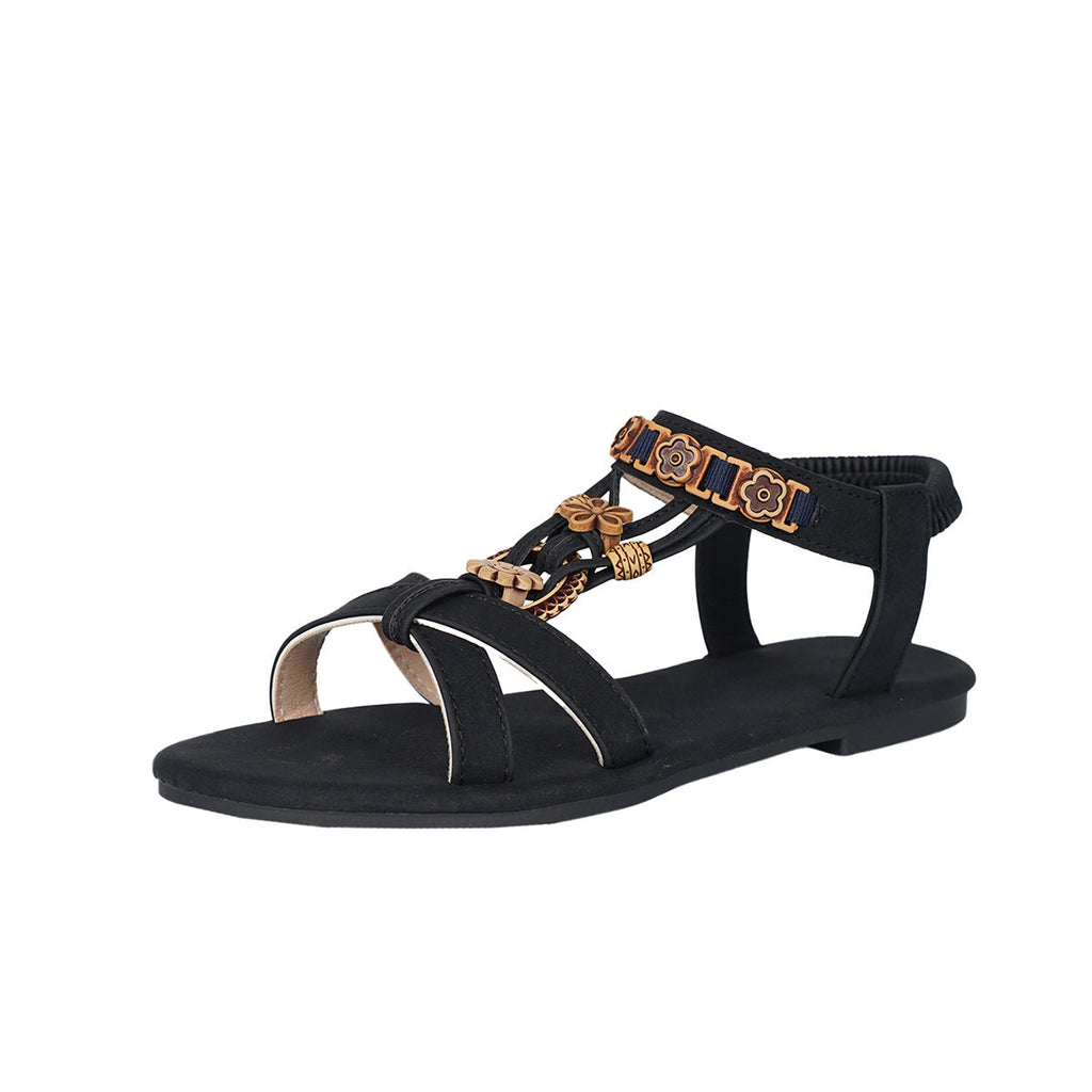 ZAVI™ – Chica Avslappnade Rem-flats för Sommaren