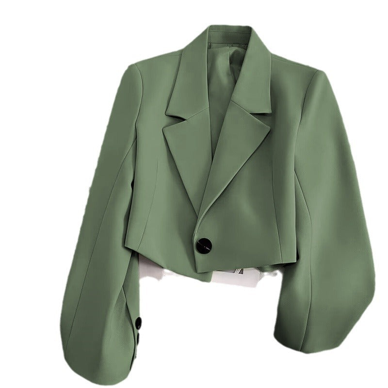 CORALIE™ – Sofistikerad croppad blazer