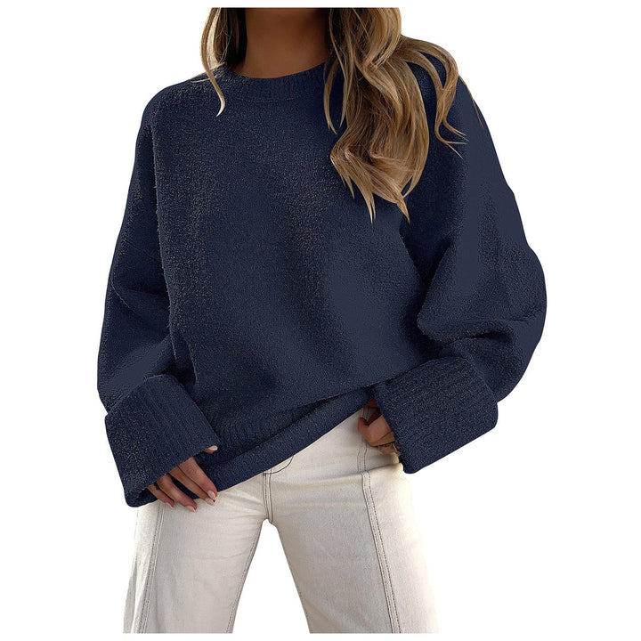 HALEY™ - Mysig Oversize Ludden Stickad Pullover