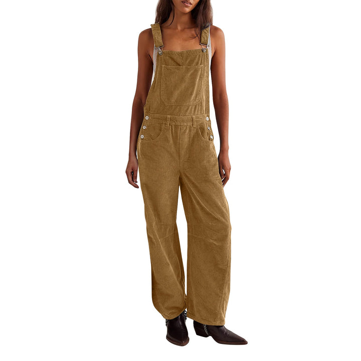 PANIZ™ - Vintage Salopett Vid Justerbar Jumpsuit