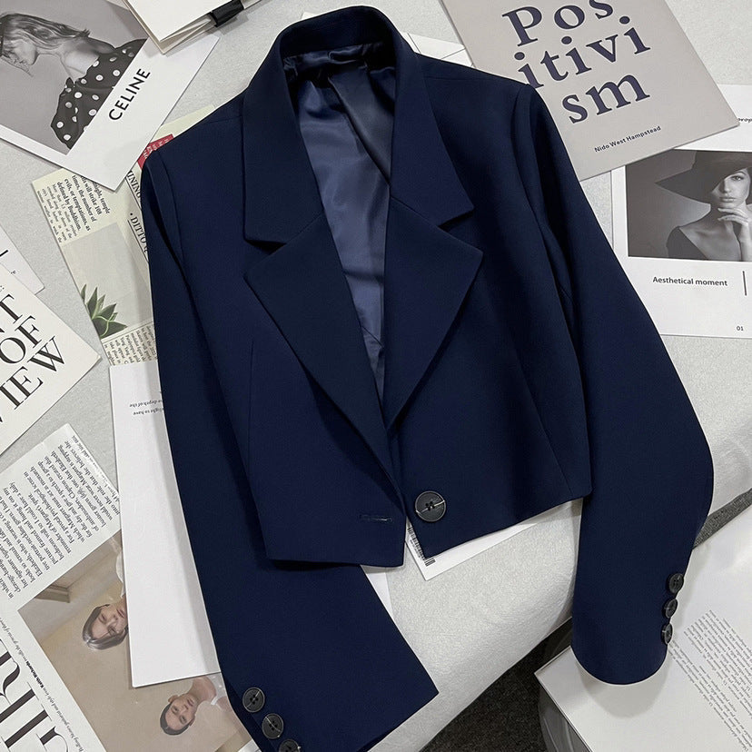 CORALIE™ – Sofistikerad croppad blazer