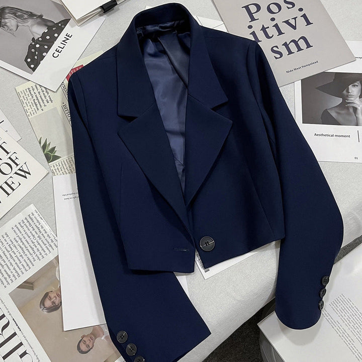 CORALIE™ – Sofistikerad croppad blazer