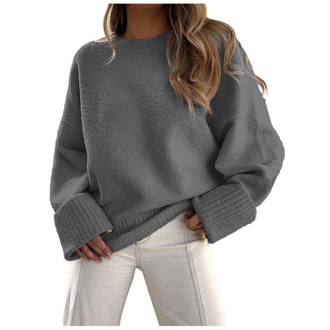 HALEY™ - Mysig Oversize Ludden Stickad Pullover