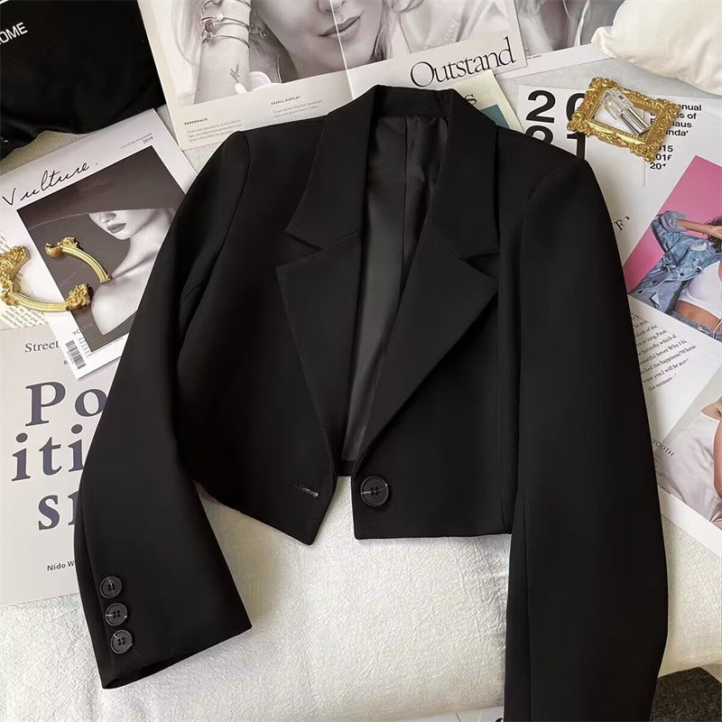 CORALIE™ – Sofistikerad croppad blazer