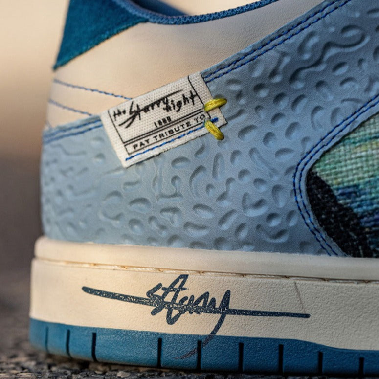 VAN GOGH™ | Sneakers Inspirerade av Stjärnnatten