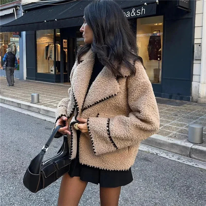 OLIVIA™ | Lyxig teddyjacka