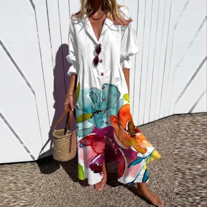 MELISSA™ - Chic Boho Maxiklänning