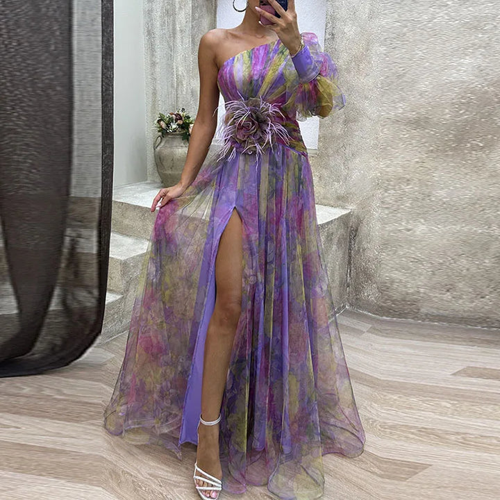 JULIANA™ - Drömmande Blommig Elegansklänning