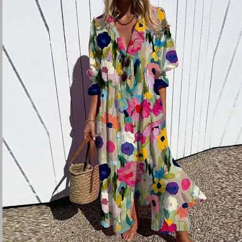 MELISSA™ - Chic Boho Maxiklänning