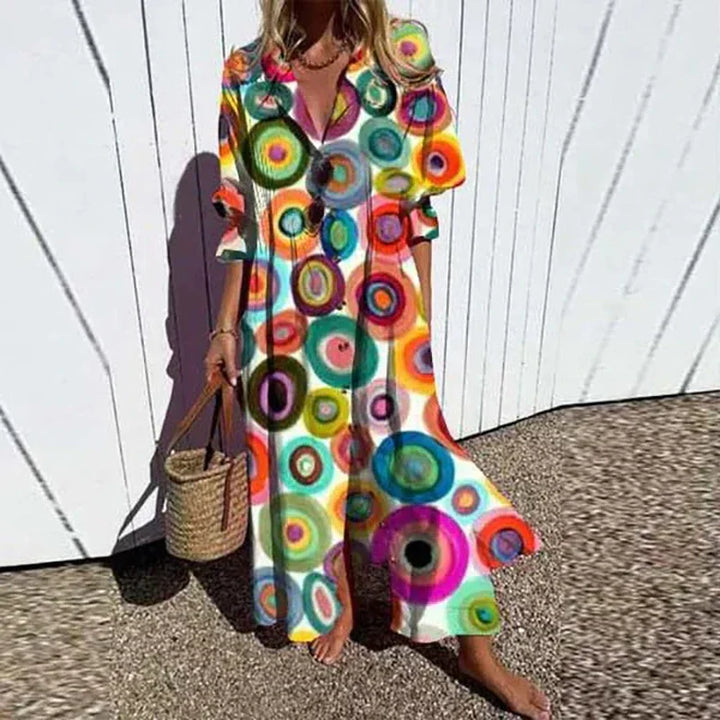 MELISSA™ - Chic Boho Maxiklänning