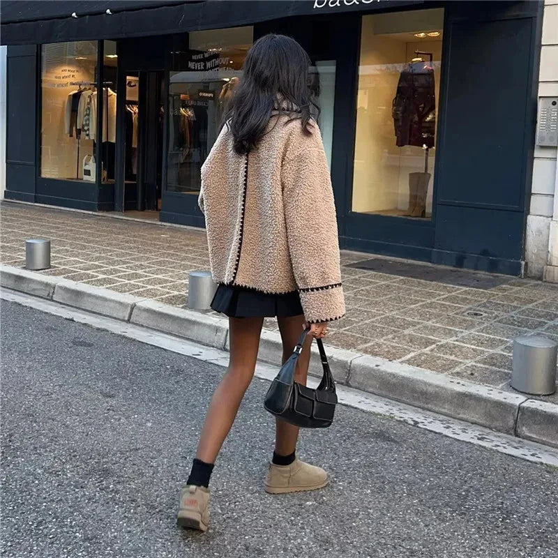 OLIVIA™ | Lyxig teddyjacka