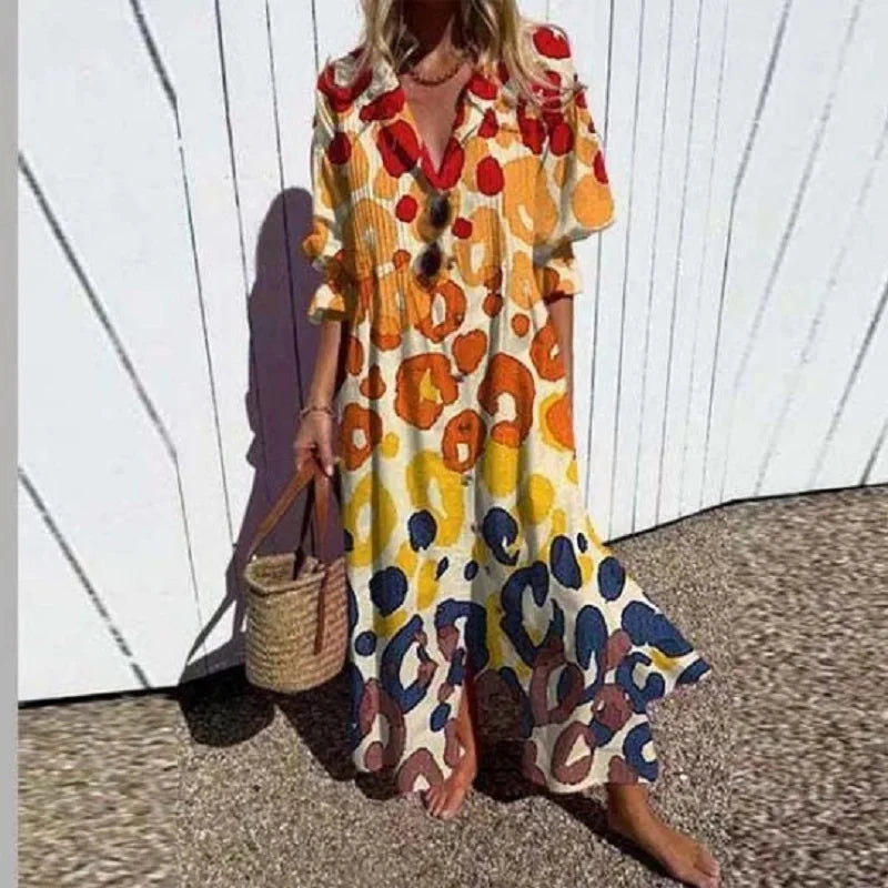 MELISSA™ - Chic Boho Maxiklänning