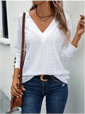 ARLETTE™ – Elegant vardaglig topp med spets