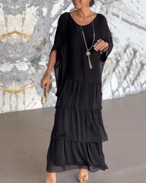 Lara – Elegant Fluid Maxi Dress