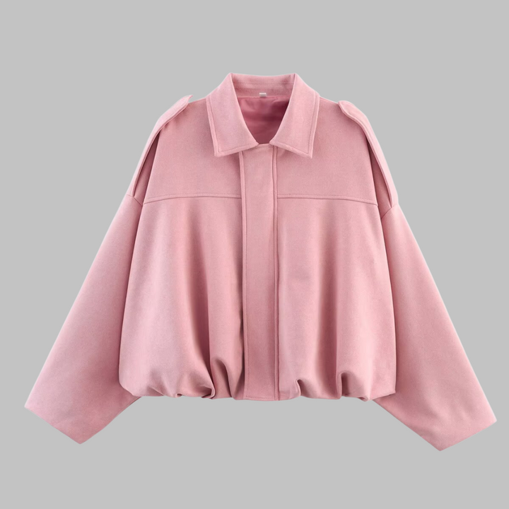 GIGI™ – Vintage oversize streetwear-jacka med dragkedja