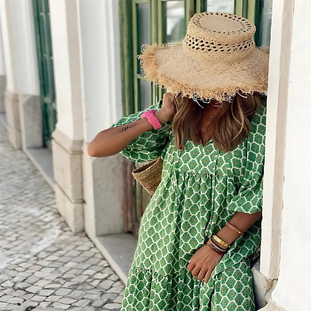 SABINE™ - Boho Chic Maxiklänning