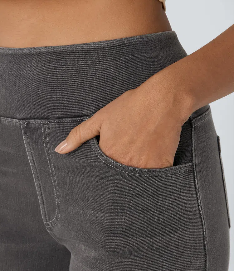 SOLÈNE™ - Avslappnade Vida Jeans