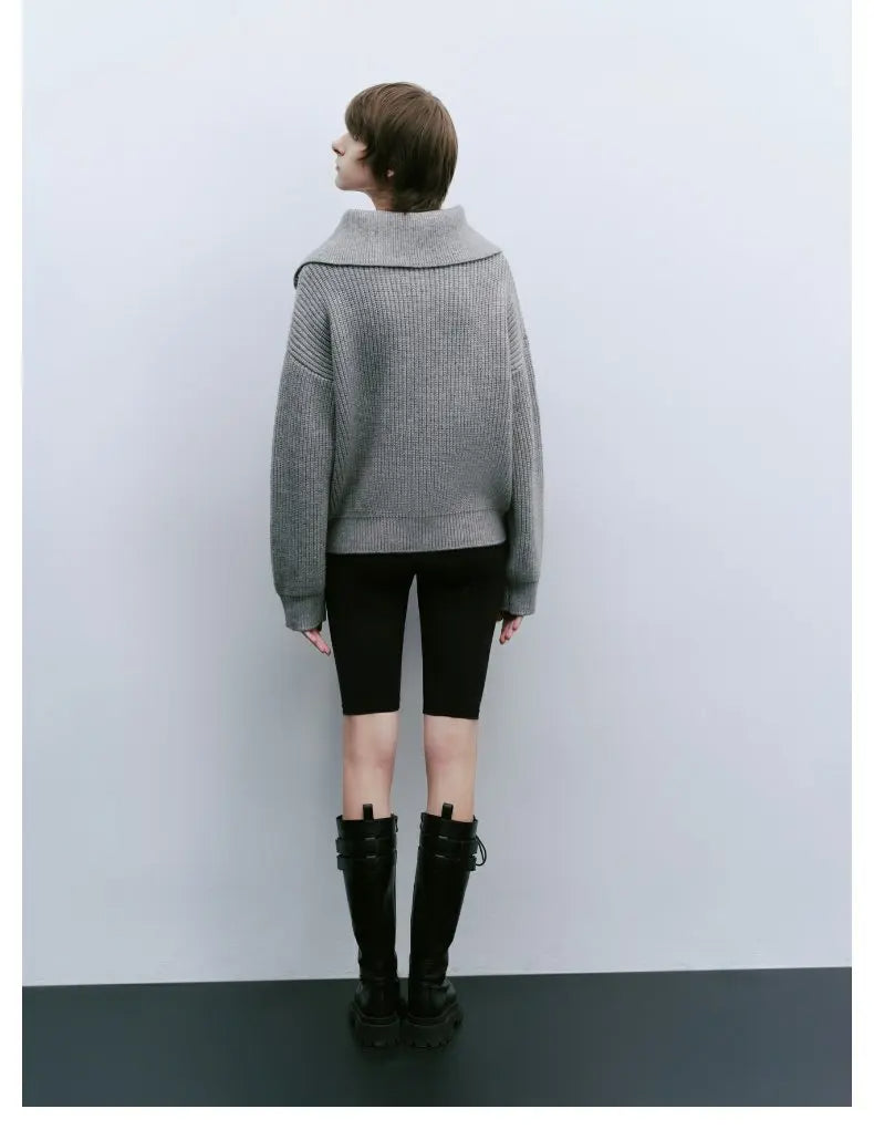 ELODIE™ - Bekväm Halvblixtlåströja